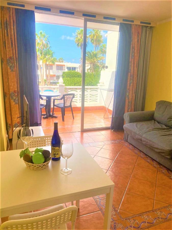 Cozy One Bedroom Apartment With Spacious Terrace. Pool And Garden View Costa del Silencio Exterior foto